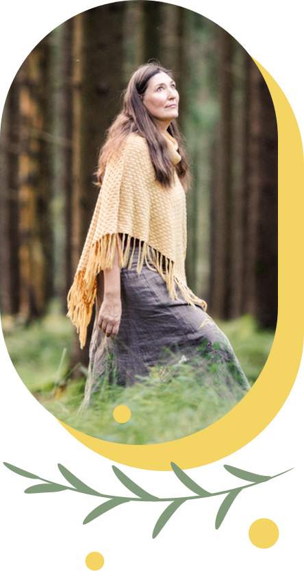 Heidi Brunner in der Natur