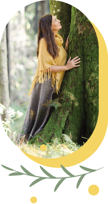 Heidi Brunner in der Natur
