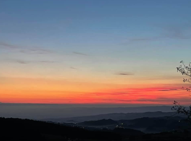 Sonnenuntergang - Angst und Mut